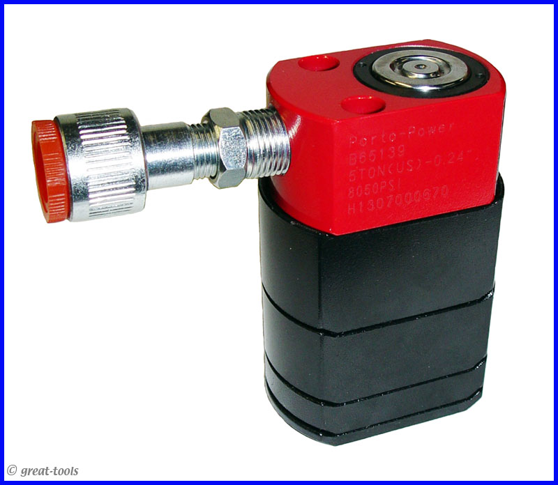 NEW HYDRAULIC 5TON SHORT RAM KIT stackable base porta power